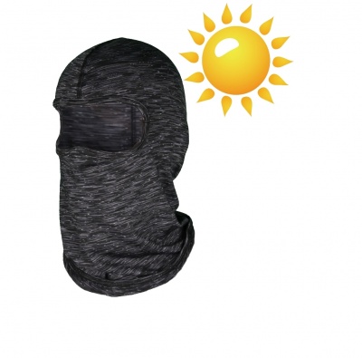 Подшлемник  MOTEQ NOISE, лето Антрицитовый фото в интернет-магазине FrontFlip.Ru