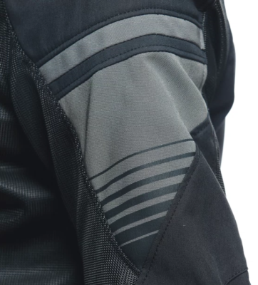 Куртка текстильная Dainese AIR FAST TEX JACKET Black/Gray/Gray фото в интернет-магазине FrontFlip.Ru
