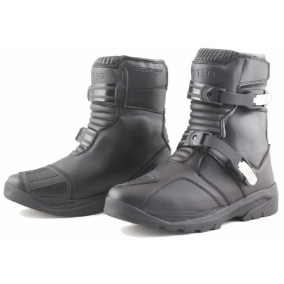 MOTEQ Туристические мотоботы CHUCKY Черный (мембрана) фото в интернет-магазине FrontFlip.Ru