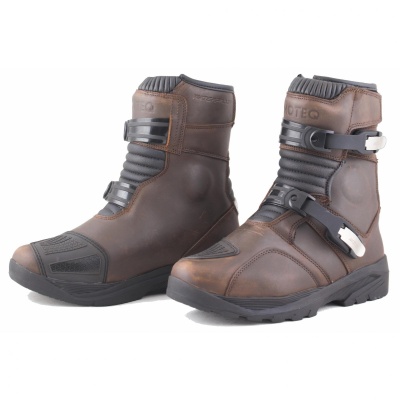 MOTEQ Туристические мотоботы CHUCKY Коричневый (мембрана) фото в интернет-магазине FrontFlip.Ru