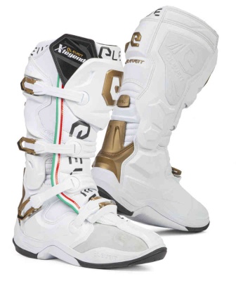Мотоботы ELEVEIT X LEGEND LIMITED EDITION White фото в интернет-магазине FrontFlip.Ru