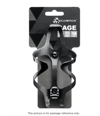 Флягодержатель Ciclovation Water Bottle Cage Carbon Spectrum Reflective фото в интернет-магазине FrontFlip.Ru