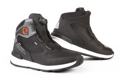 Мотоботы ELEVEIT TANK WP Black/Fluo Orange жен фото в интернет-магазине FrontFlip.Ru