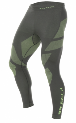 BRUBECK Кальсоны муж. зональные DRY графито-лимонный фото в интернет-магазине FrontFlip.Ru