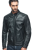 Куртка кожаная Dainese ZAURAX LEATHER JACKET Black фото в интернет-магазине FrontFlip.Ru