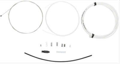 Набор рубашек и тросиков переключения Jagwire Elite Sealed Shift Kit 1X White (SCK021) фото в интернет-магазине FrontFlip.Ru