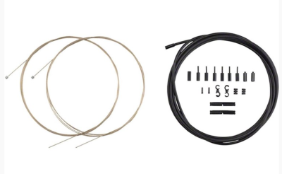 Набор рубашек и тросиков переключения Jagwire Pro Shift Kit 2X Ice Gray (PCK501) фото в интернет-магазине FrontFlip.Ru