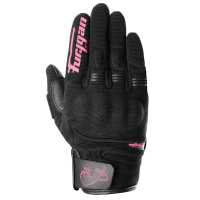 [FURYGAN] Перчатки JET LADY D3O EVO текстиль, цвет Черный/Розовый