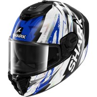 Шлем Shark SPARTAN RS HIBOLT Black/Blue/White