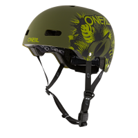 Шлем велосипедный открытый O'NEAL DIRT LID ZF Plant, мат. Зеленый