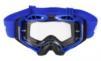 LS2 Очки кросс AURA Goggle с прозрачной линзой черно-синие
