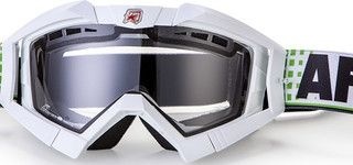 Очки ARIETE RC FLOW WHITE,CLEAR DOUBLE VENTILATED LENS