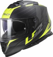 LS2 Мотошлем FF800 STORM II NERVE матовый черно-желтый