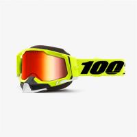 Очки 100% Racecraft 2 Snowmobile Goggle Fluo Yellow /Mirror Red Lens (50122-651-04)
