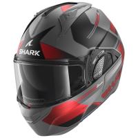 Шлем SHARK EVO GT TEKLINE MAT Antracite/Chrome/Red