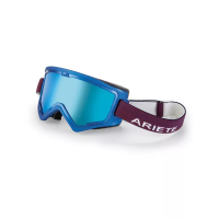 ARIETE Кроссовые очки (маска) MUDMAX RACER - BLUE - BLUE LENS - RED/BLUE STRAP (moto parts)