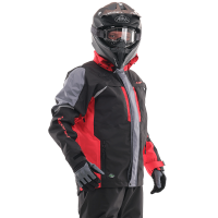 Dragonfly Мембранная куртка QUAD PRO BLACK-RED 2021