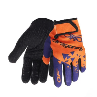 DRAGONFLY Перчатки DF CROSS Orange - Ultramarine