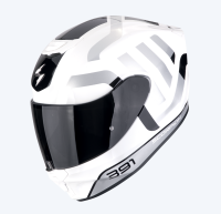 [SCORPION EXO] Мотошлем EXO-391 AROK, цвет Белый/Черный/Серебристый