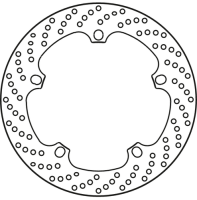 GOLDfren Диск тормозной передний (moto parts) 211-502F