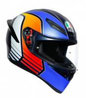 Шлем AGV K-1 MULTI Power Matt Dark Blue/Orange/White