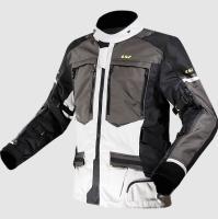 LS2 Мотокуртка NORWAY MAN JACKET черно-серо-желтый
