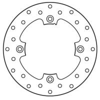 GOLDfren Диск тормозной задний DR/125/450 (moto parts) 1420R