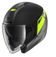 Шлем Shark CITYCRUISER KARONN MAT Antracite/Yellow/Black