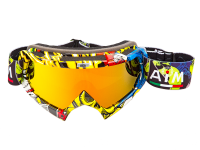 Очки кроссовые AiM (PRO) 157-800 Multicolor Glossy