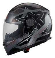 Детский шлем интеграл IXS HX 135 KID 2.0 X14806 932 Черный/Серый