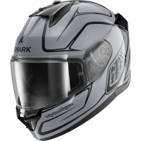 Шлем Shark D-SKWAL 3 DRONE Silver/Black/Silver