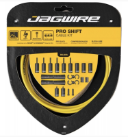 Набор рубашек и тросиков переключения Jagwire Pro Shift Kit 2X Yellow (PCK507)