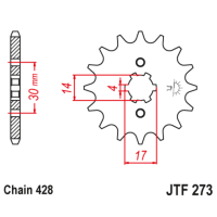 Звезда ведущая , JT 273.13