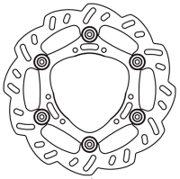 GOLDfren Диск тормозной передний (moto parts) 7151F2