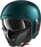 Шлем SHARK S-DRAK FIBER BLANK METAL Green