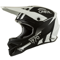 Шлем кроссовый O'NEAL 3Series Interceptor Черный/белый