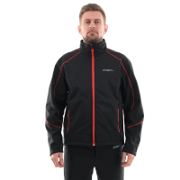 Dragonfly Куртка Explorer Black-Red  мужская, Softshell