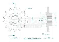 ESJOT Звезда ведущая 50-32133 14 (moto parts)