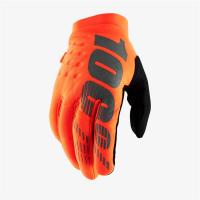 Мотоперчатки подростковые 100% Brisker Youth Glove Fluo Orange