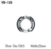 VESRAH   Тормозные колодки VB 126