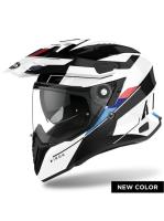 AIROH шлем трансформер COMMANDER SKILL GLOSS WHITE GLOSS