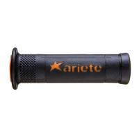 [ARIETE] Ручки руля (комплект) Ariram 22-25мм/120мм, открытые, цвет Оранжевый