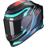 [SCORPION EXO] Мотошлем EXO-R1 EVO AIR VATIS, цвет Черный/Синий/Красный