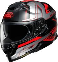 SHOEI Мотошлем GT-Air 2 APERTURE красно-черно-серый, TC-1