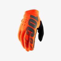 Мотоперчатки 100% Brisker Glove Fluo Orange/Black