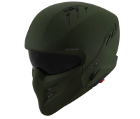 [SUOMY] Мотошлем ARMOR PLAIN, цвет Зеленый Матовый