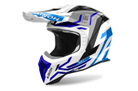 Мотошлем AIROH AVIATOR ACE 2 GROUND BLUE GLOSS Кросс-Эндуро Композит