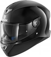 SHARK Шлем SKWAL 2 dual black wht led BLK