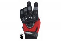 AGVSPORT Перчатки текстильные Mayhem touch, красные