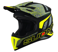 [SUOMY] Мотошлем X-WING REEL, цвет Желтый Матовый
